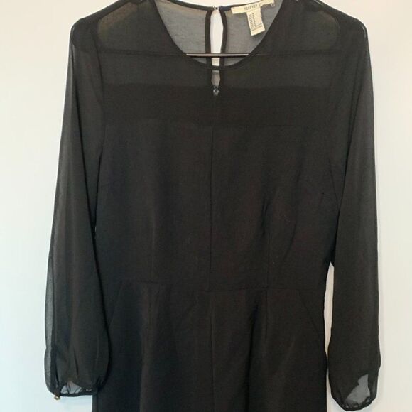 Forever 21 Black Romper - Picture 1 of 7